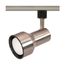 1 Light R20 Track Head Step Cylinder Brushed Nickel Finish (Pack of 2)