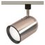 1 Light R30 Track Head Bullet Cylinder Brushed Nickel Finish (Pack of 2)