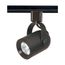 1 Light MR16 120V Track Head Round Back Black Finish (Pack of 2)
