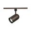 1 Light R20 Track Head Bullet Cylinder Russet Bronze Finish (Pack of 2)