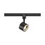 1 Light LED 12W Track Head Round Matte Black 24 Deg. Beam