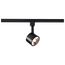 1 Light LED 12W Track Head Round Matte Black 36 Deg. Beam