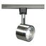 1 Light LED 12W Track Head Round Brushed Nickel 24 Deg. Beam