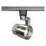 1 Light LED 12W Track Head Angle arm Brushed Nickel 24 Deg. Beam