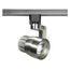1 Light LED 12W Track Head Angle arm Brushed Nickel 36 Deg. Beam