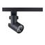 1 Light LED 12W Track Head Barrel Black 24 Deg. Beam