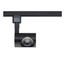 1 Light LED 12W Track Head Pipe Black 36 Deg. Beam