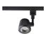 1 Light LED 12W Track Head Taper Back Black 36 Deg. Beam