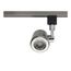 1 Light LED 12W Track Head Taper Back Brushed Nickel 24 Deg. Beam