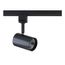 1 Light LED 12W Track Head Small Cylinder Matte Black 24 Deg. Beam