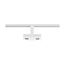 LED 24 Watt Track Head Dual Pipe White 24 deg. Beam Angle