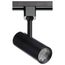 10 Watt LED Commercial Track Head Black Cylinder 24 Degree Beam Angle