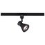 12 Watt LED Cinch Track Head 3000K Matte Black Finish