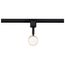 12 Watt LED Small Cylindrical Track Head 3000K Matte Black and Brushed Nickel Finish