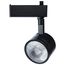12 Watt LED Track Head Starfish Enabled Round Shape Black Finish 120 Volt RGBTW