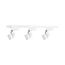3 Light MR16 Square Track Kit 4 foot Track Low Voltage White