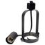 3 Light PAR30 Gimbal Ring Track Kit 4 foot Track Black