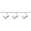 3 Light R30 Straight Cylinder Track Kit 4 foot Track White