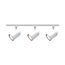 3 Light R30 Bullet Cylinder Track Kit 4 foot Track White