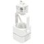 3 Light MR16 Square Track Kit 4 foot Track Line Voltage White