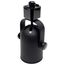 3 Light MR16 Round Back Track Kit 4 foot Track Line Voltage Black