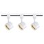 Track Lighting Kit 12 Watt LED 3000K 4 foot Track 36 degree Round shape White finish