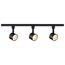 Track Lighting Kit 12 Watt LED 3000K 4 foot Track 36 degree Round shape Black finish