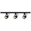 Track Lighting Kit 12 Watt LED 3000K 4 foot Track 36 degree Pinch back Black finish
