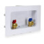 Press Center Outlet Washing Machine Box - Valves Installed