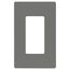 Claro 1 Gang Wall Plate for Decorator/Rocker Switches, Satin (Cobblestone)