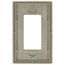 Claro 1 Gang Wall Plate for Decorator/Rocker Switches, Satin (Clay)