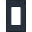 Claro 1 Gang Wall Plate for Decorator/Rocker Switches, Satin (Deep Sea)