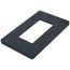 Claro 1 Gang Wall Plate for Decorator/Rocker Switches, Satin (Deep Sea)