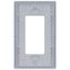 Claro 1 Gang Wall Plate for Decorator/Rocker Switches, Satin (Mist)