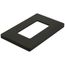 Claro 1 Gang Wall Plate for Decorator/Rocker Switches, Satin (Truffle)