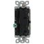 Claro On/Off Switch, 15 Amp/Single Pole (Snow)