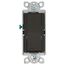 Claro On/Off Rocker Switch, 15A 3-Way Satin 15a Sw 3way (Truffle)