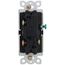 Claro On/Off Rocker Switch, 15A 3-Way Satin 15a Sw 3way (Truffle)