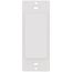 Blank Insert for Claro Wall Plates, Fits Decorator-Style Openings, Architectural White