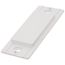 Blank Insert for Claro Wall Plates, Fits Decorator-Style Openings, Architectural White