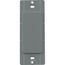 Blank Insert for Claro Wall Plates, Fits Decorator-Style Openings, SC-BI-SL, Slate