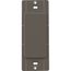 Blank Insert for Claro Wall Plates, Fits Decorator-Style Openings, SC-BI-TF, Truffle