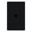Claro Telephone Jack, Fits Decorator-Style Wall Plates, SC-PJ-MN, Midnight