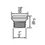 1/2" x 20 Thread Bibb Seat for American Standard (Pair)