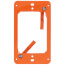 1-Gang Low-Voltage Non-Metallic Mounting Bracket for Old Work