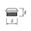 1/2" x 20 Thread Bibb Seat for Price Pfister (Pair)