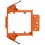 2-Gang Low Voltage Old Work Non-Metallic Backless Bracket