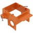 2-Gang Low Voltage Old Work Non-Metallic Backless Bracket