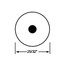 1/2L Beveled Faucet Washer (Pair)