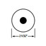 3/8M Beveled Faucet Washer (Pair)